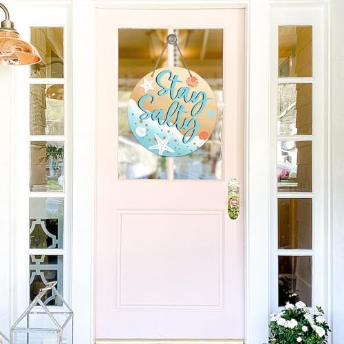 Bolisom Spring Summer Sea Front Door Sign