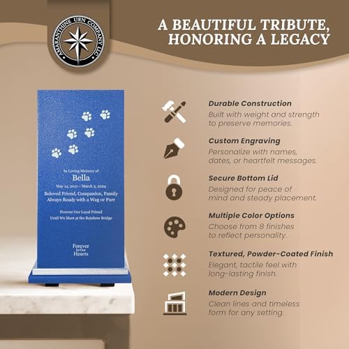 Amaranthine Urn Decorative Cremation Urn for Pets