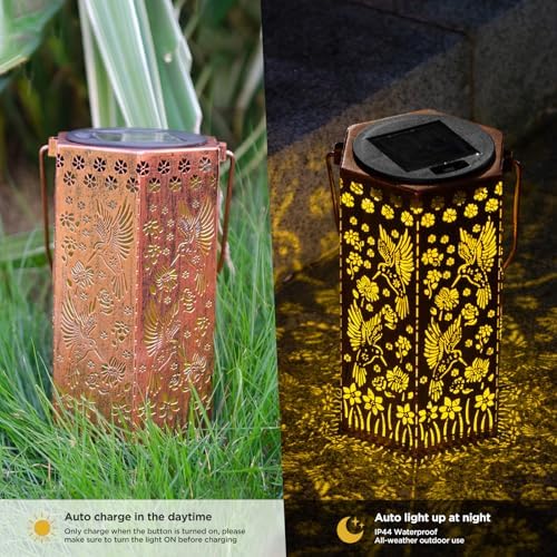 Styleonme Hummingbird Solar Light Decor Mobile