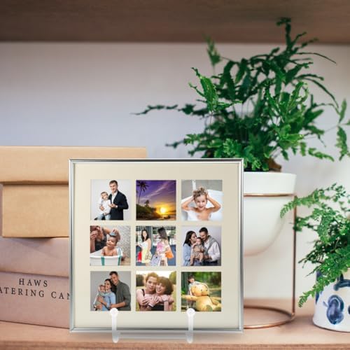 PRETYZOOM Plate Holder Easel Display Stand for Tabletop Display