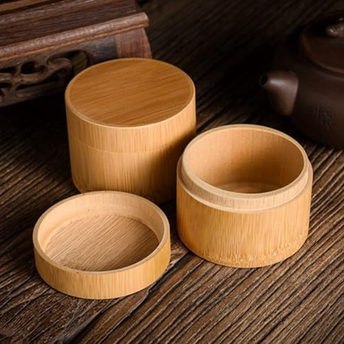 Small Bamboo Cremation Urn for Ashes Keepsake Tube