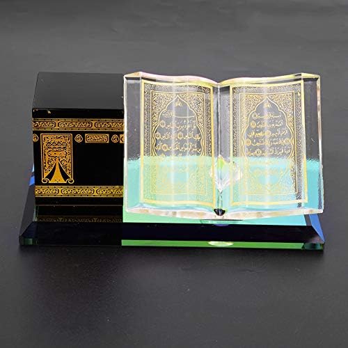 AYNEFY Muslim Crystal Kaaba Model for Desk Decoration