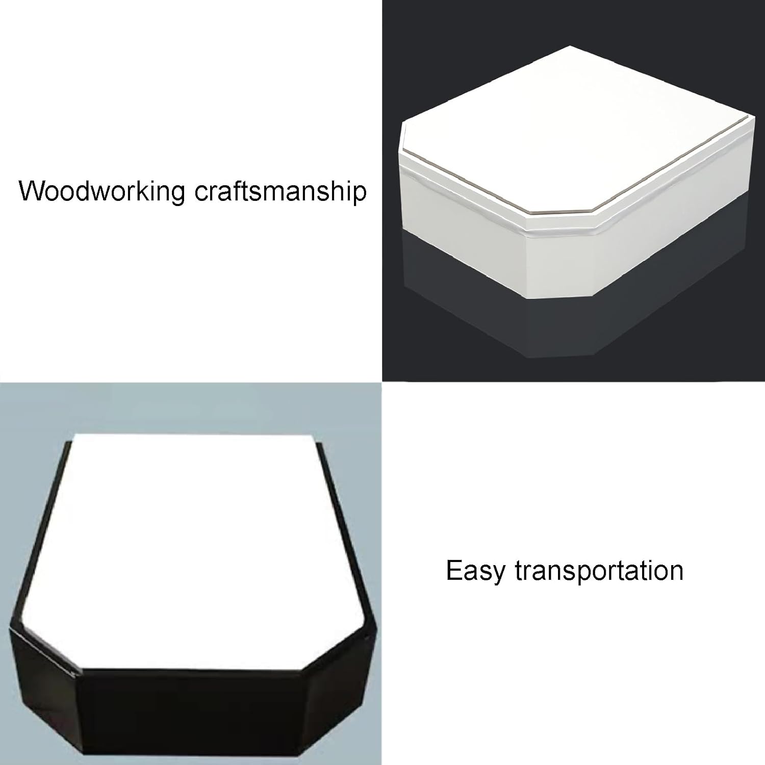 Pedestal Stand for Display with Stackable Design