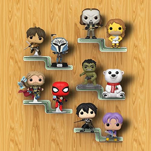YODAR 5 Pack Clear Acrylic Organizers for Funko Pop Figures