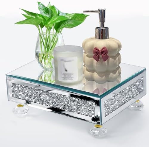 TACIDON Modern Mirrored Riser for Display