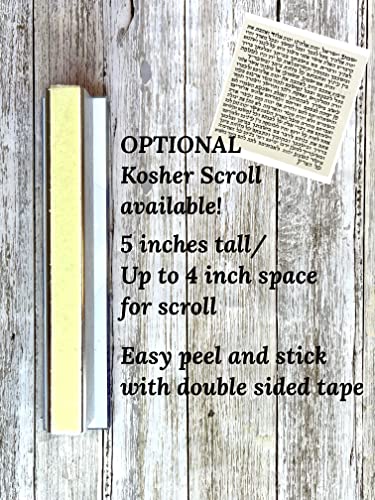 Lea Joelle Mezuzah Scroll Case Decorative
