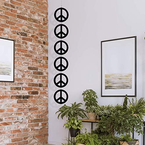 Peace Sign Art Mobile DIY Kit - 6 Inch Hanging Decor