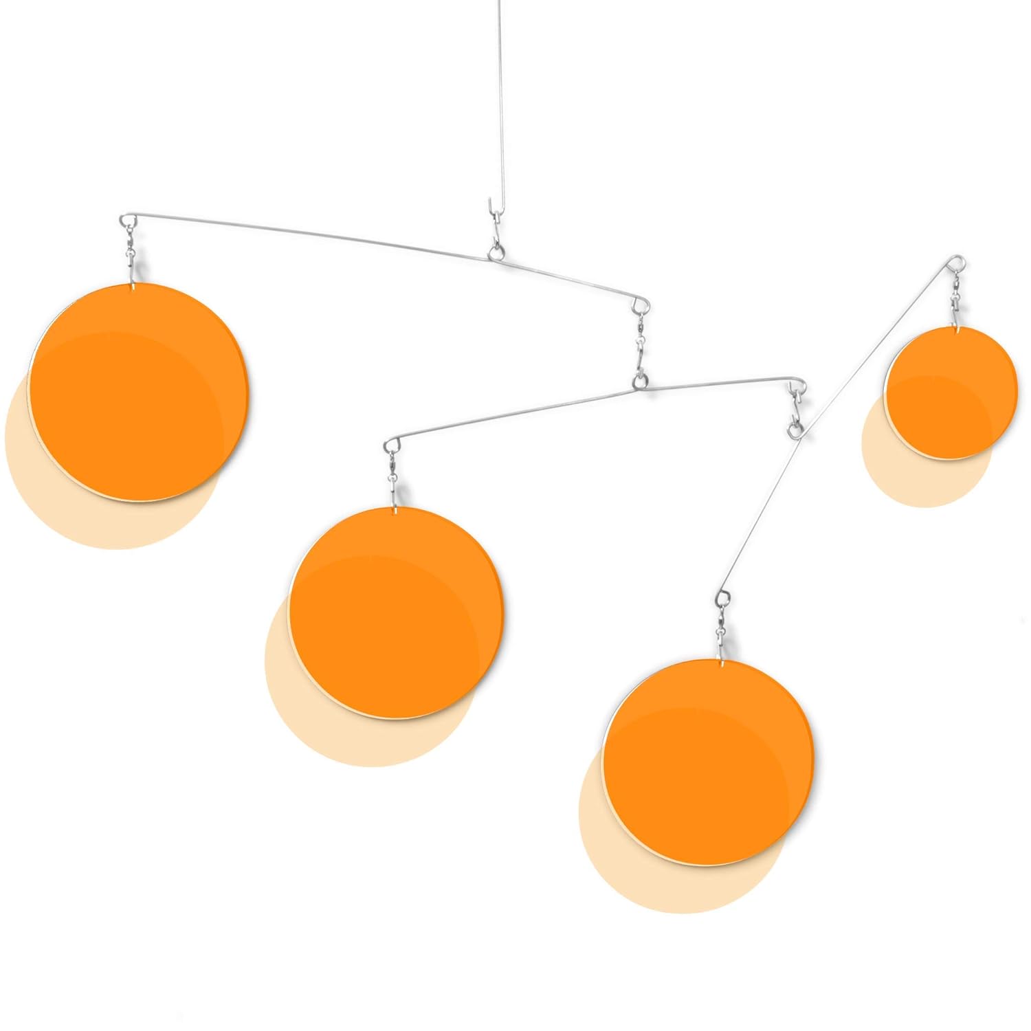 DIY Mobile Kit Atomic Mobile Clear Orange