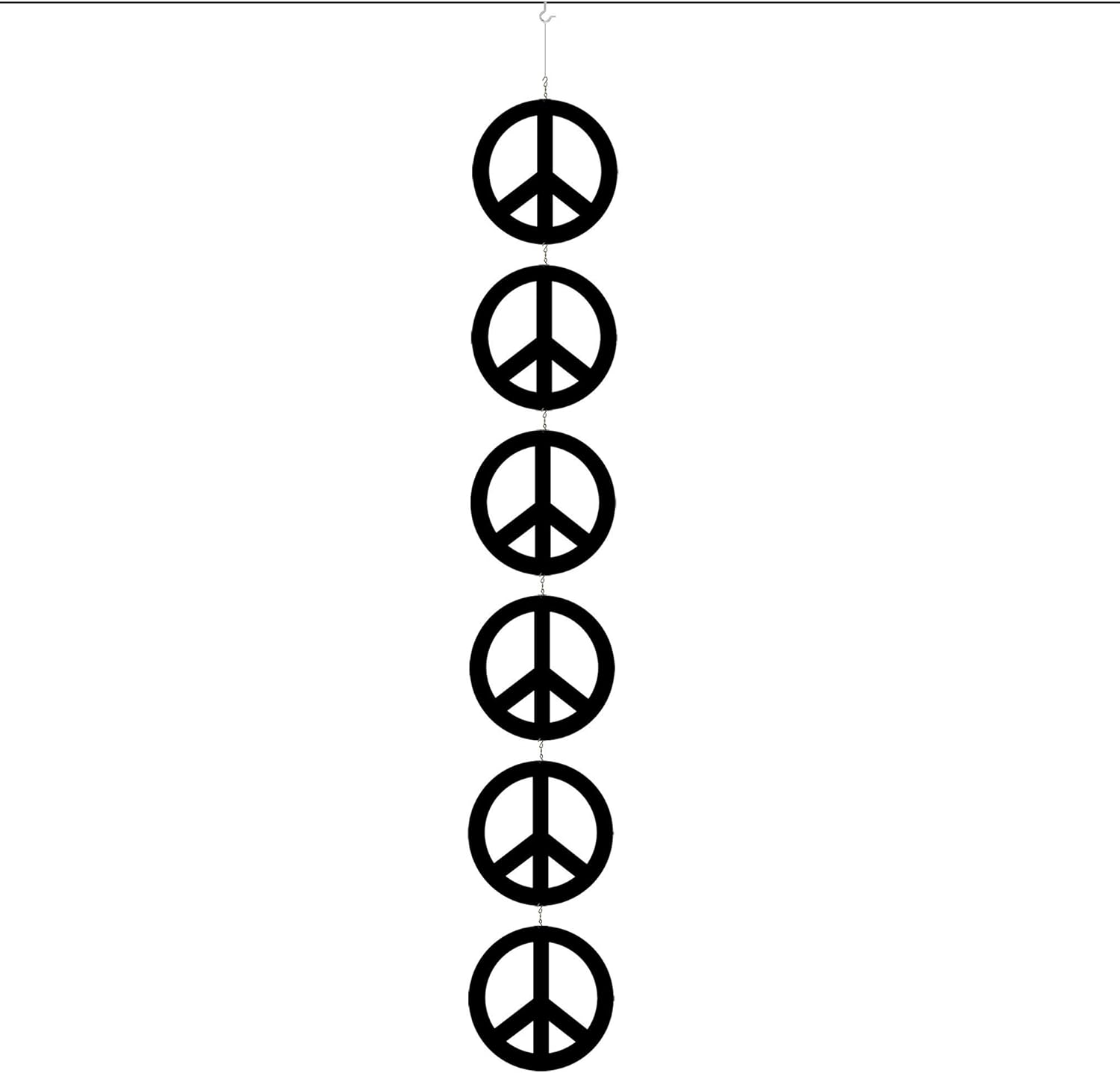 Peace Sign Art Mobile DIY Kit - 6 Inch Hanging Decor
