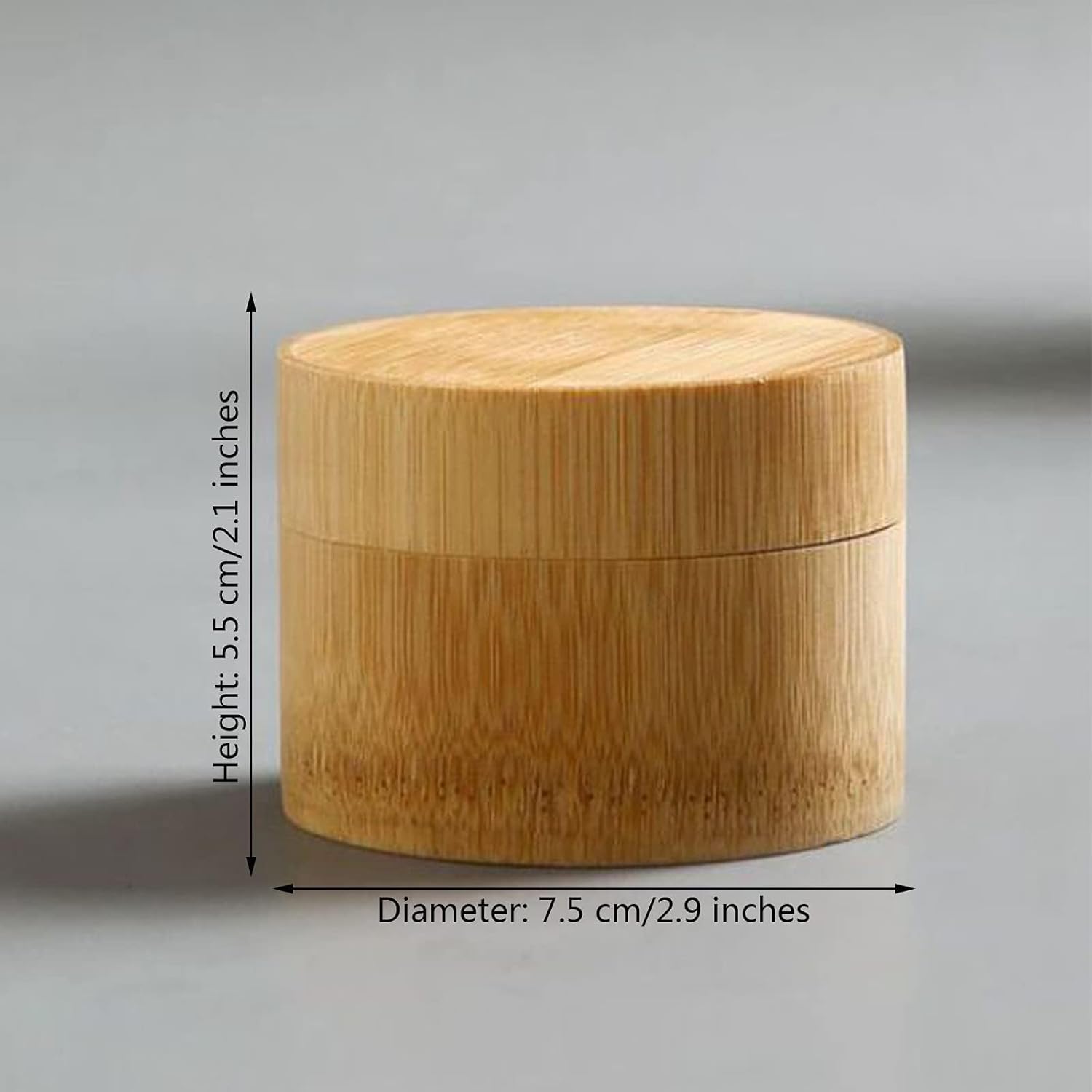 Small Bamboo Cremation Urn for Ashes Keepsake Tube