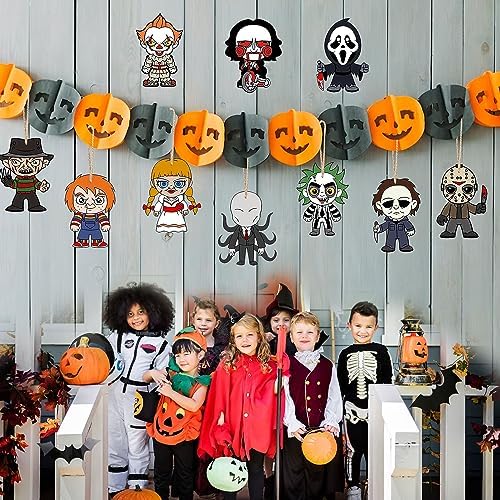 Horror Movies Tree Ornaments Pack of 10