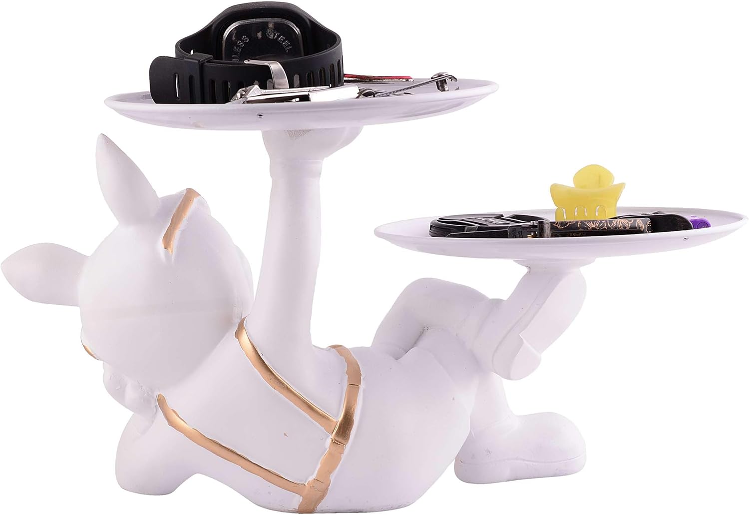 Cute Resin Dog Statue Decor for Home Office
