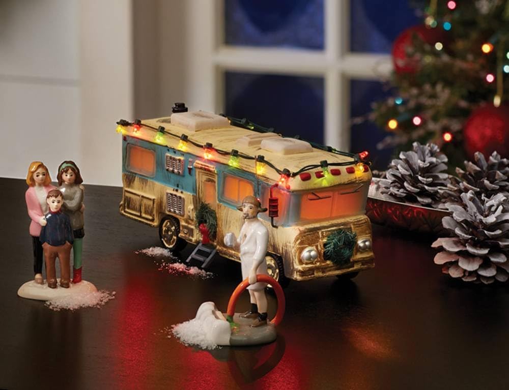 Department 56 Snow Village Cousin Eddie RV Figurine 787 Inch