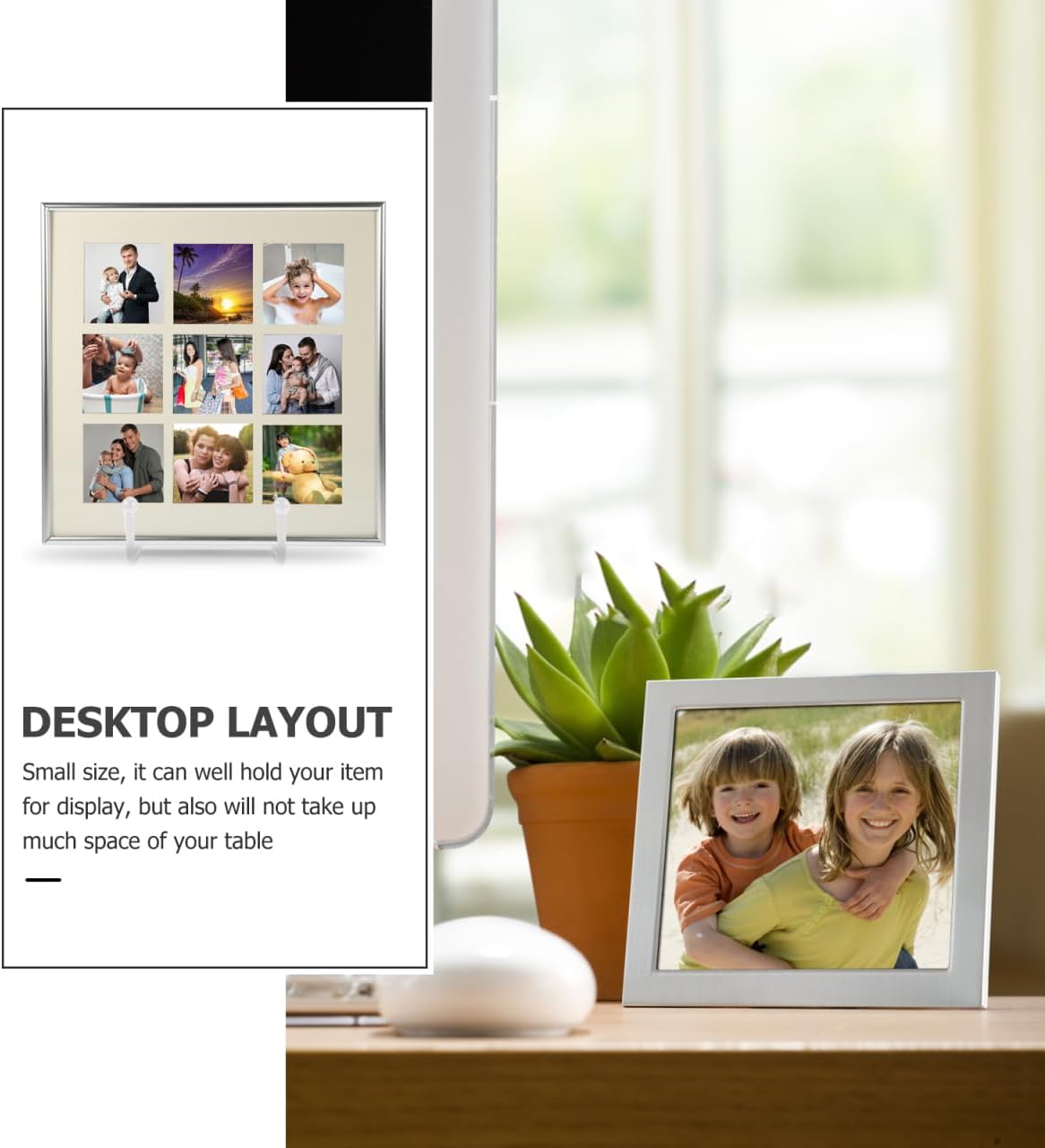 PRETYZOOM Plate Holder Easel Display Stand for Tabletop Display