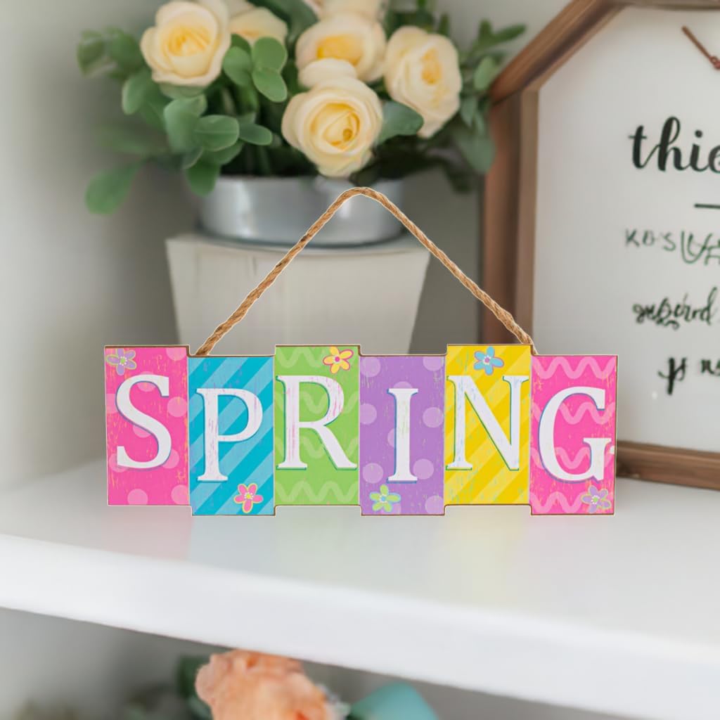 Craig Bachman Spring Wooden Block Style Sign