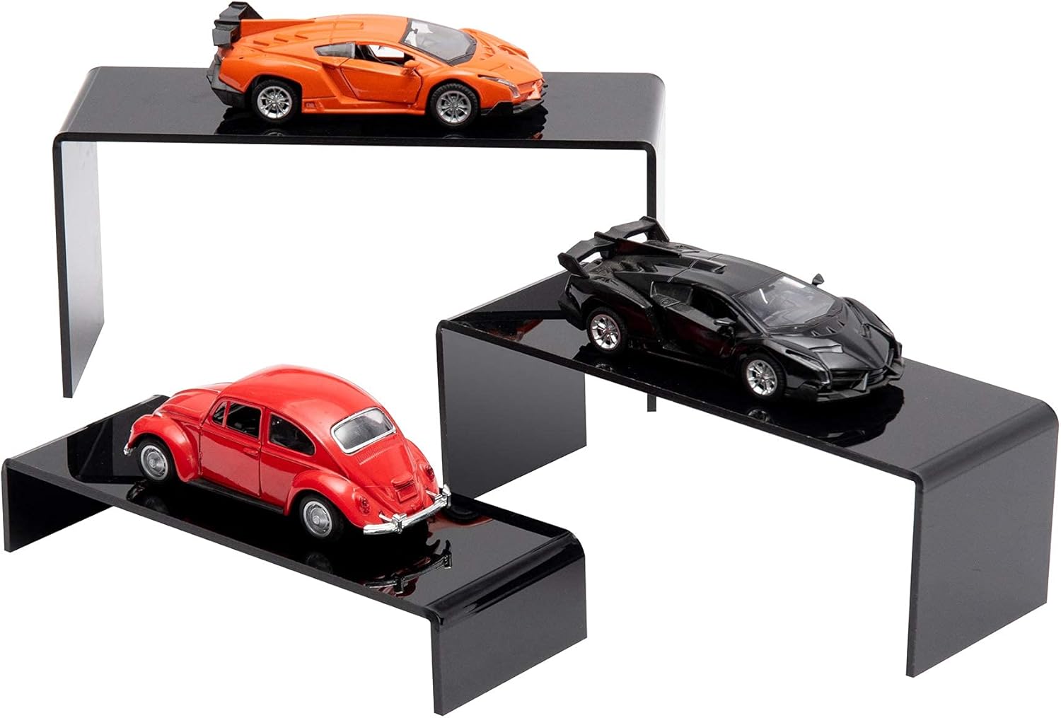 ihomecooker 6 Pc Black Acrylic Display Risers