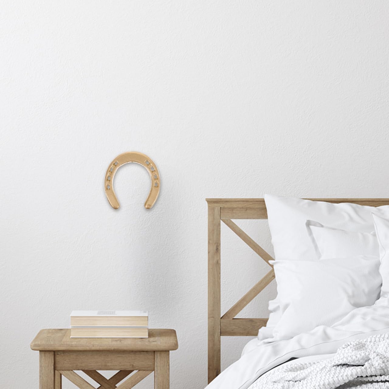 WOFASHPURET Cast Iron Horseshoe Wall Decor