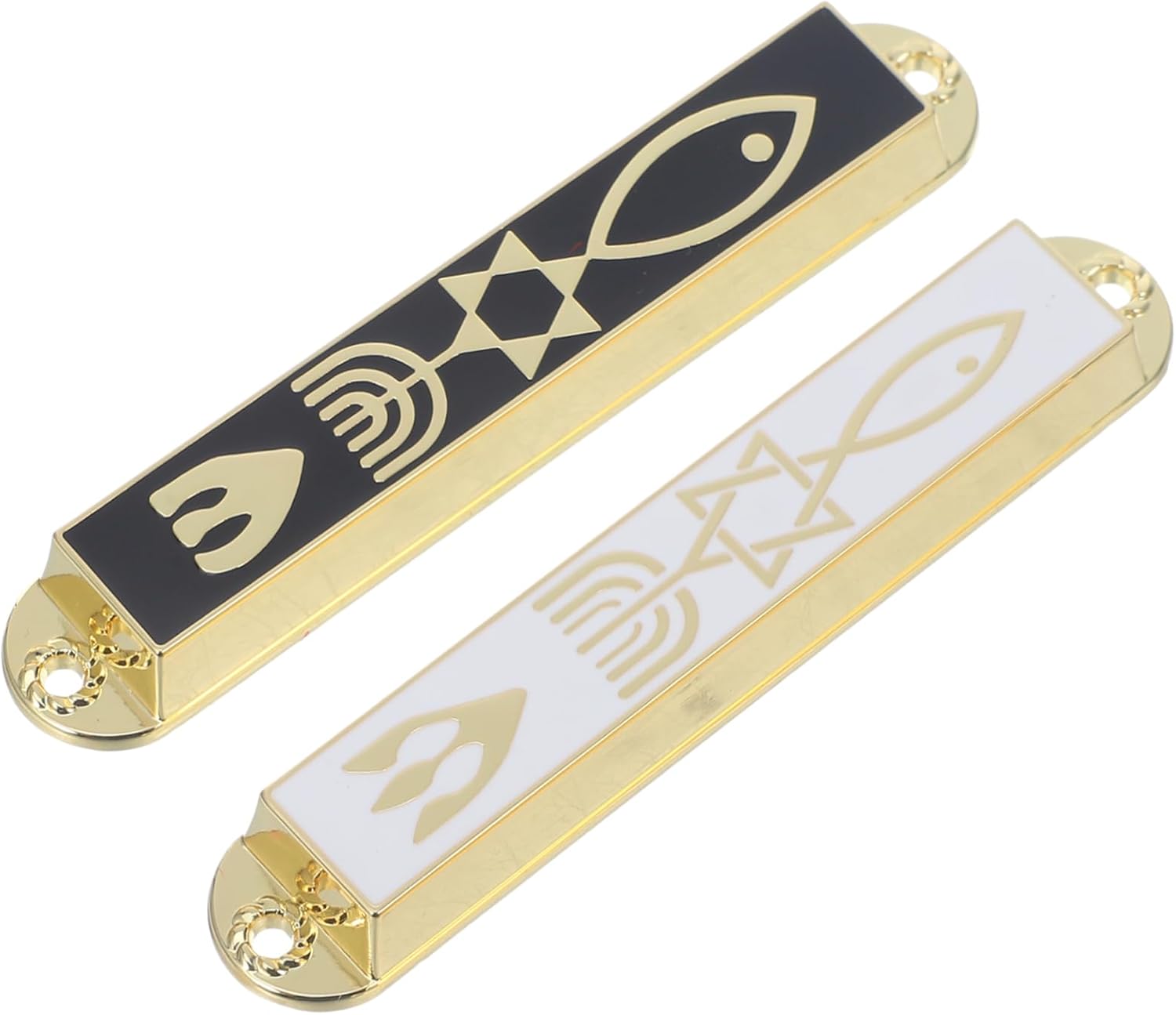 Ciieeo 2pc Door Mezuzah Case Decor