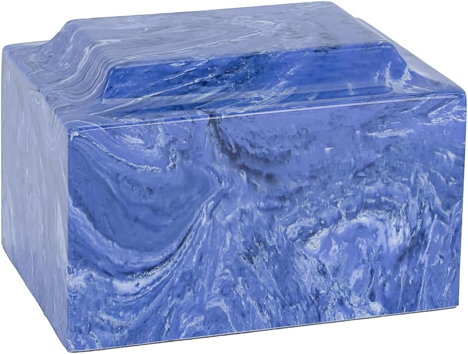 Carrera Classic Cultured Marble Cremation Urn