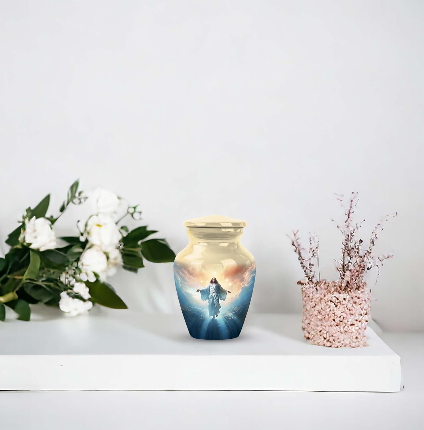 Miniature Urns for Ashes Keepsakes - Pack of 4