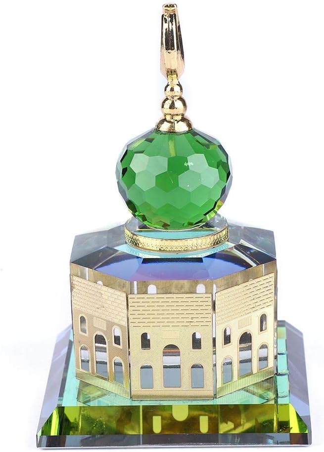 Oumefar Al-Aqsa Mosque Crystal Miniature Model