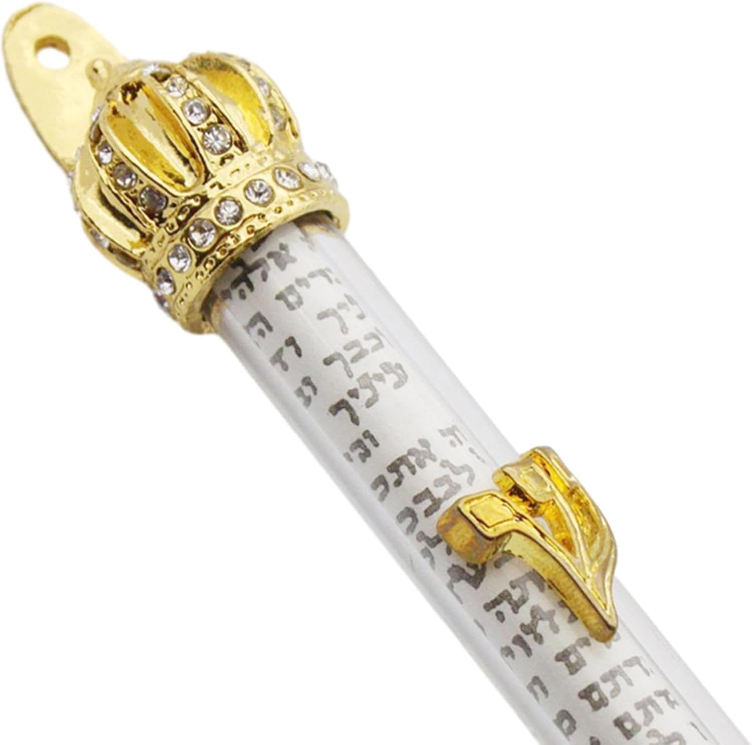Elegant Mezuzah Scroll Case for Home Door