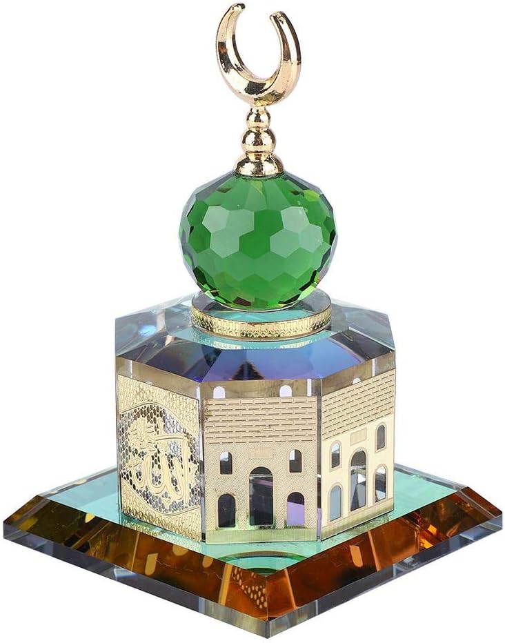 Oumefar Al-Aqsa Mosque Crystal Miniature Model