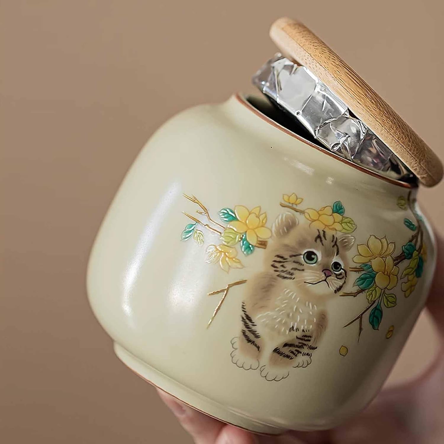 Small Ceramic Urn for Ashes and Pet Memorials