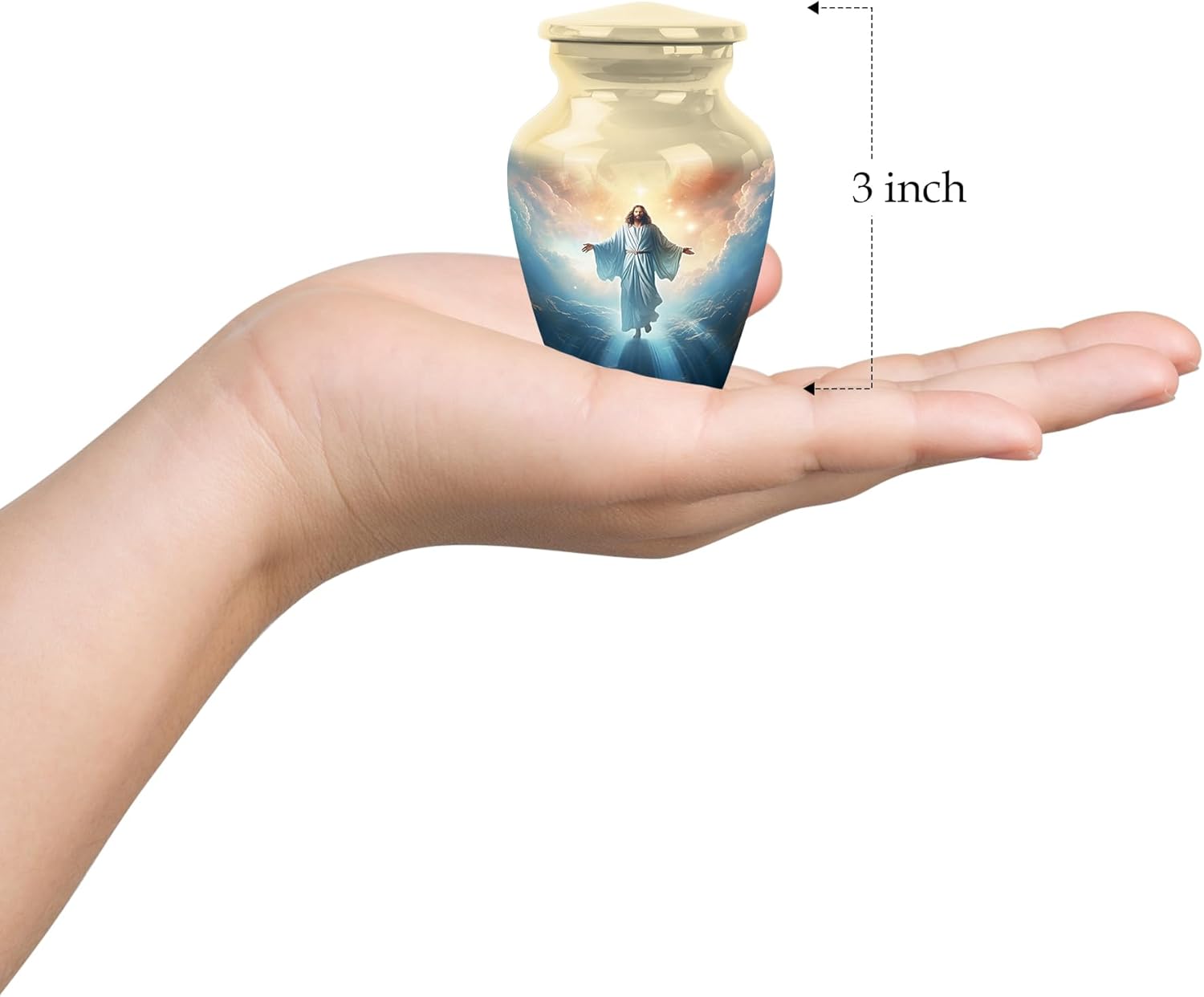 Miniature Urns for Ashes Keepsakes - Pack of 4