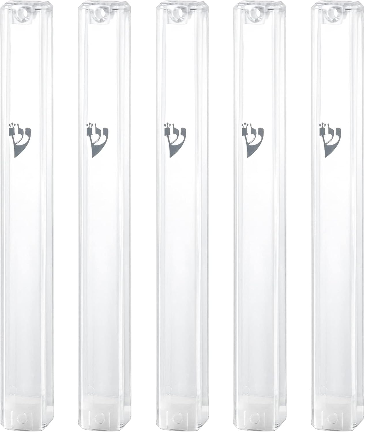 SUPER STAM Mezuzah Case Holder Silver