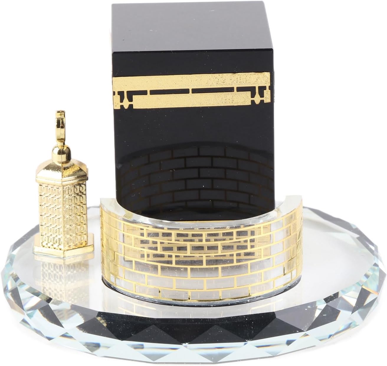 Islamic Crystal Decor Kaaba Model 3 Pc Set