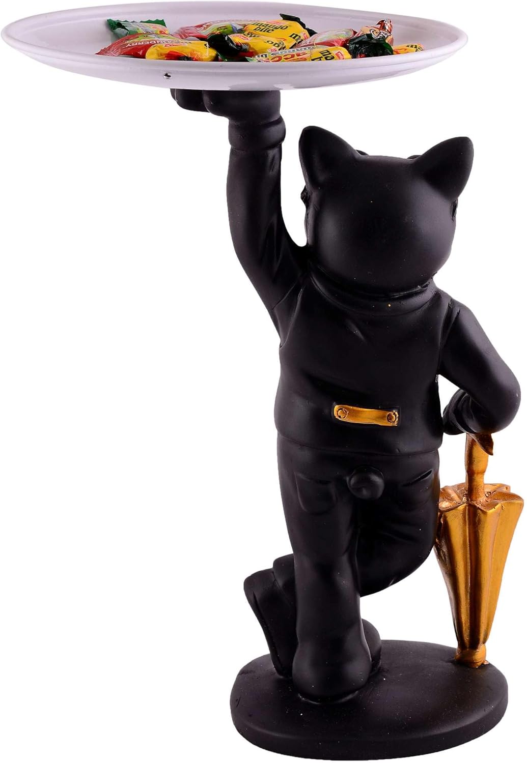 Stylish Resin Cool Dog Sculpture for Home Decor