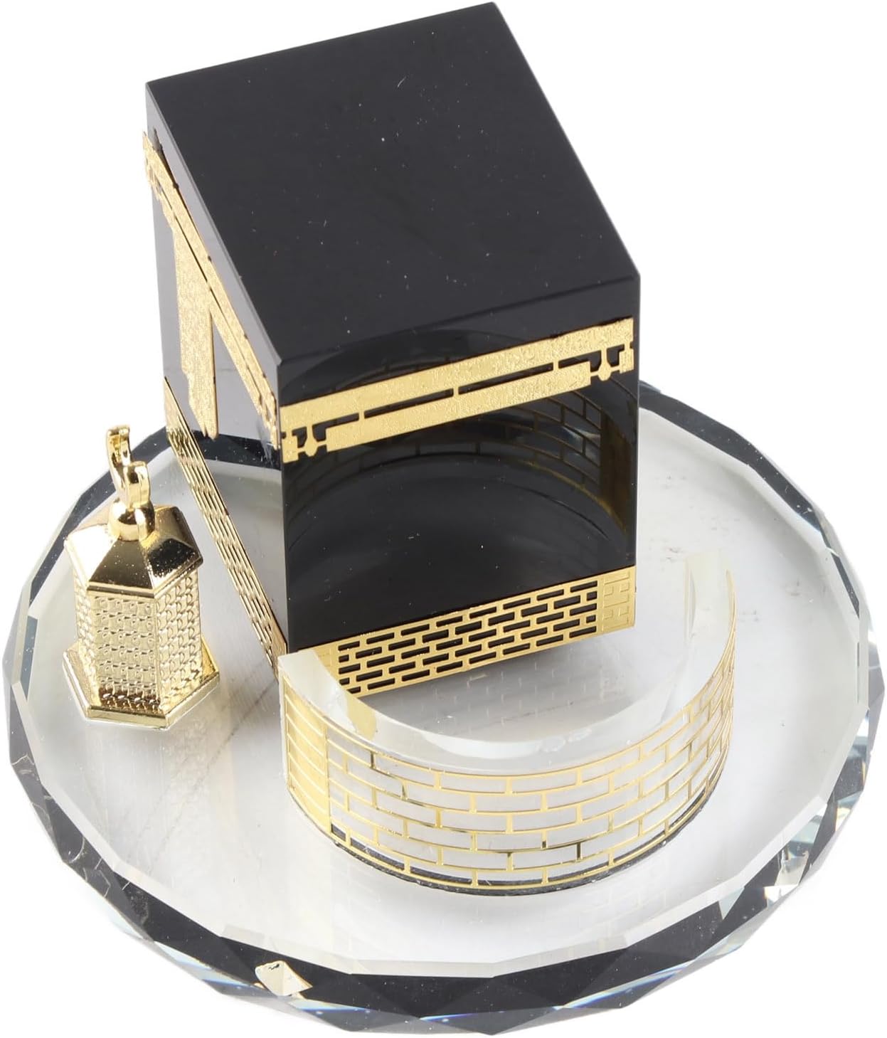 Islamic Crystal Decor Kaaba Model 3 Pc Set