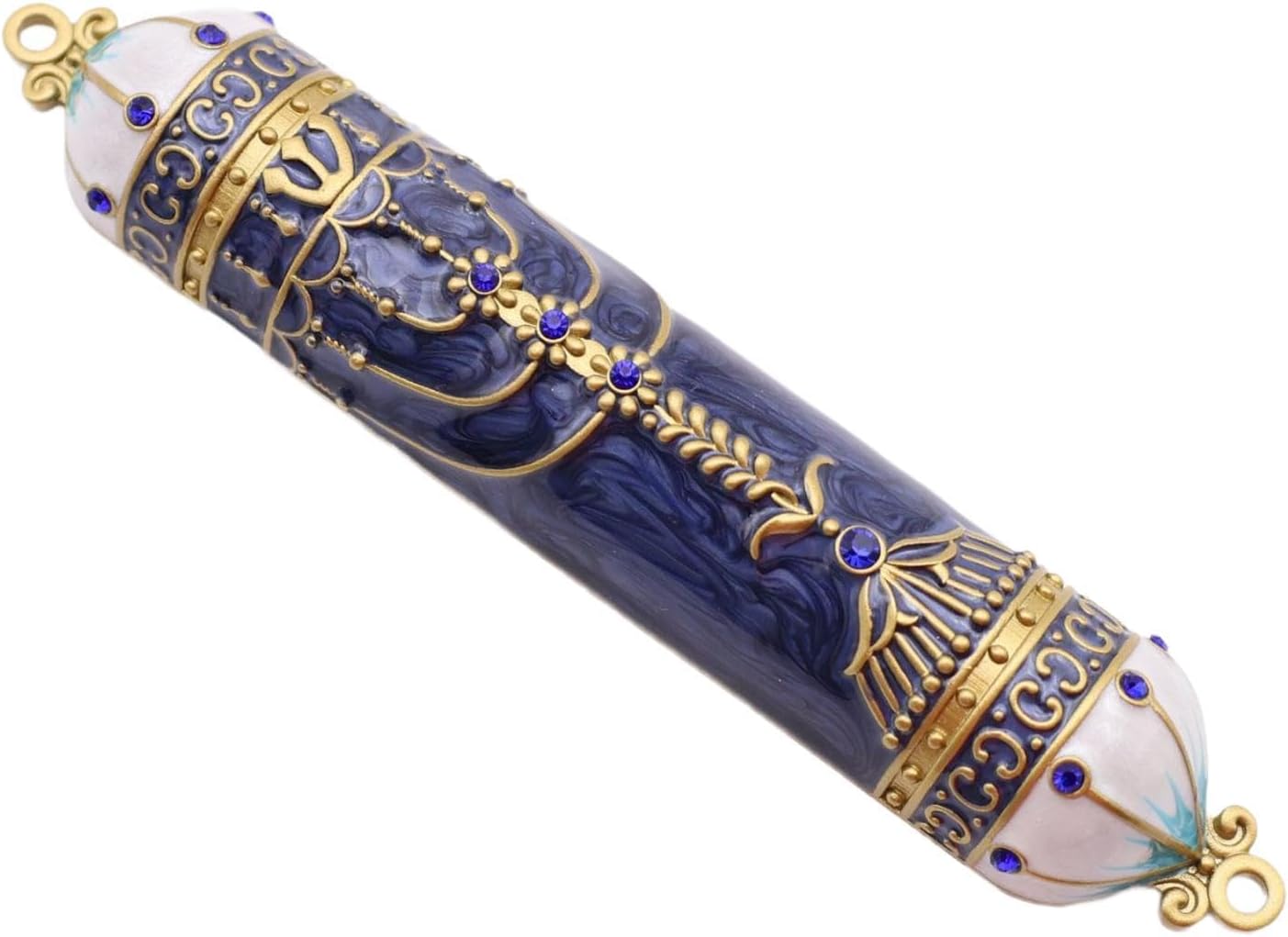 Elegant Jewish Mezuzah Case for Front Door Decor