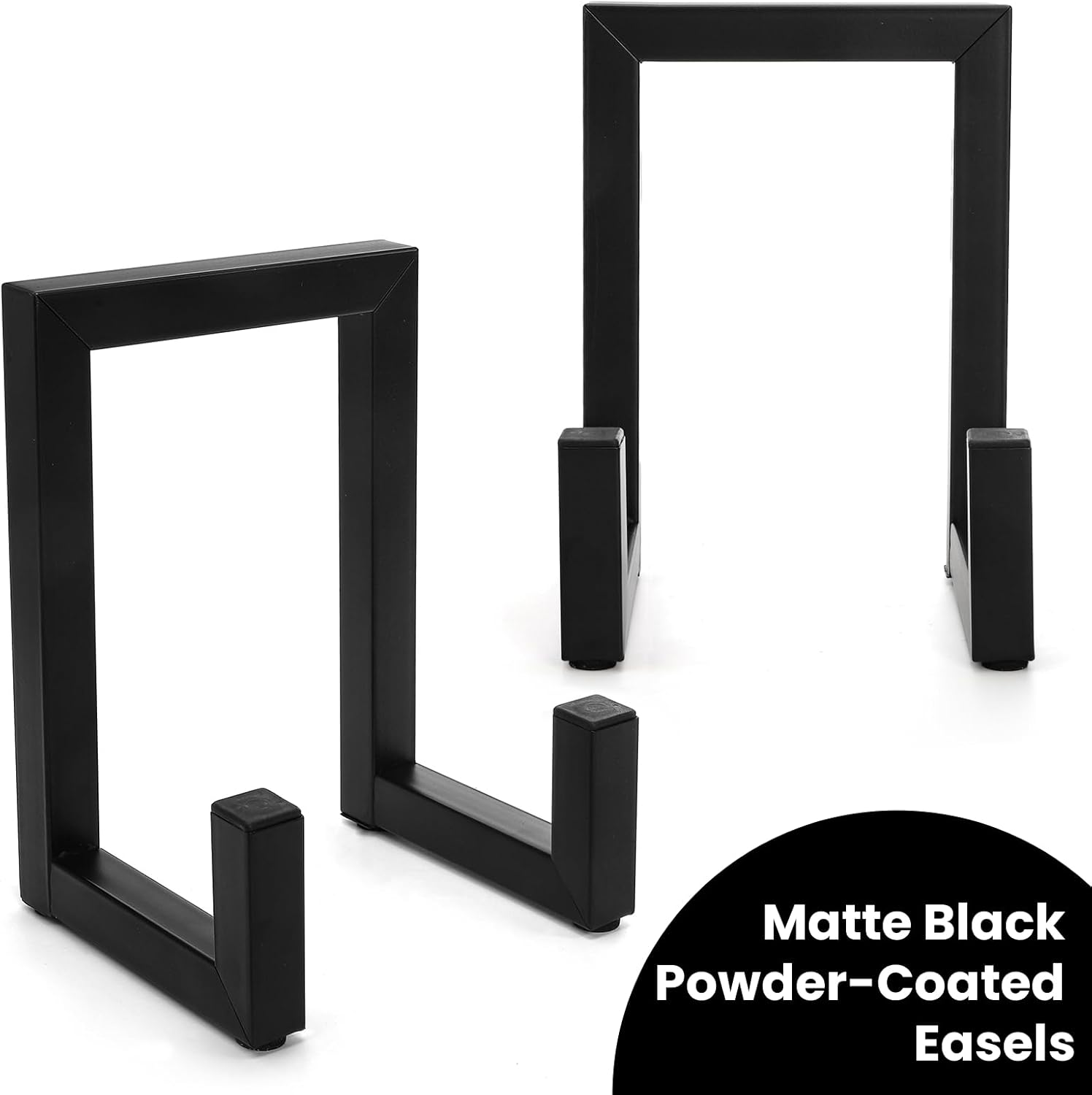 2 Pack Large Plate Stands 8 Inch Tall Easels for Display
