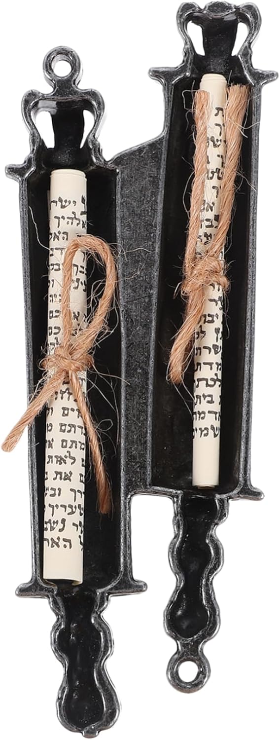 Metal Mezuzah Decor for Home Blessing