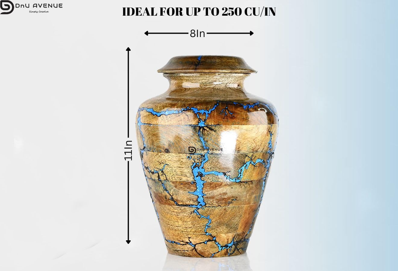Durable Handcrafted Wooden Urns for Human Ashes
