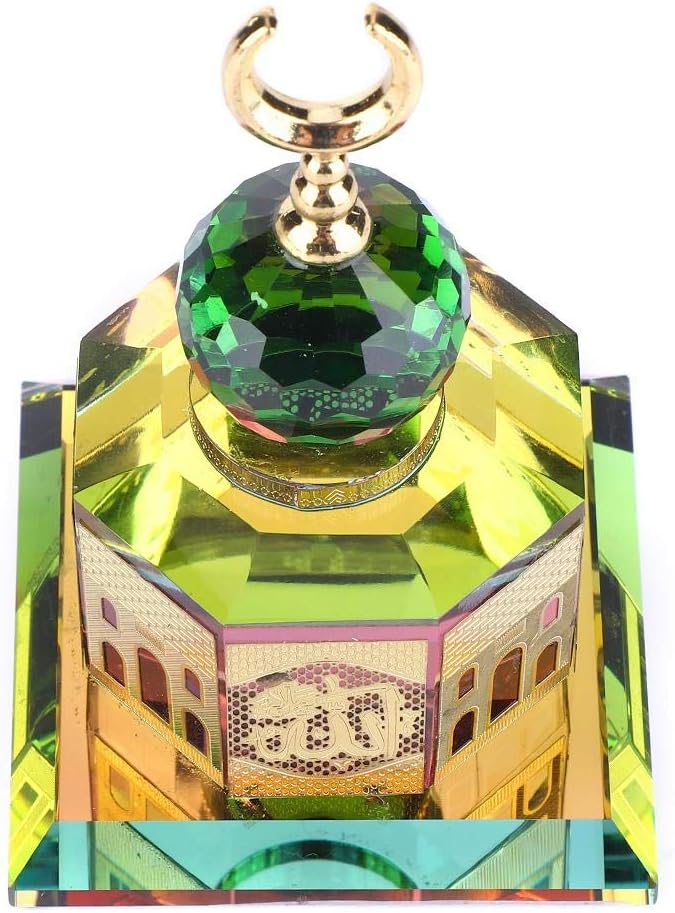 Oumefar Al-Aqsa Mosque Crystal Miniature Model