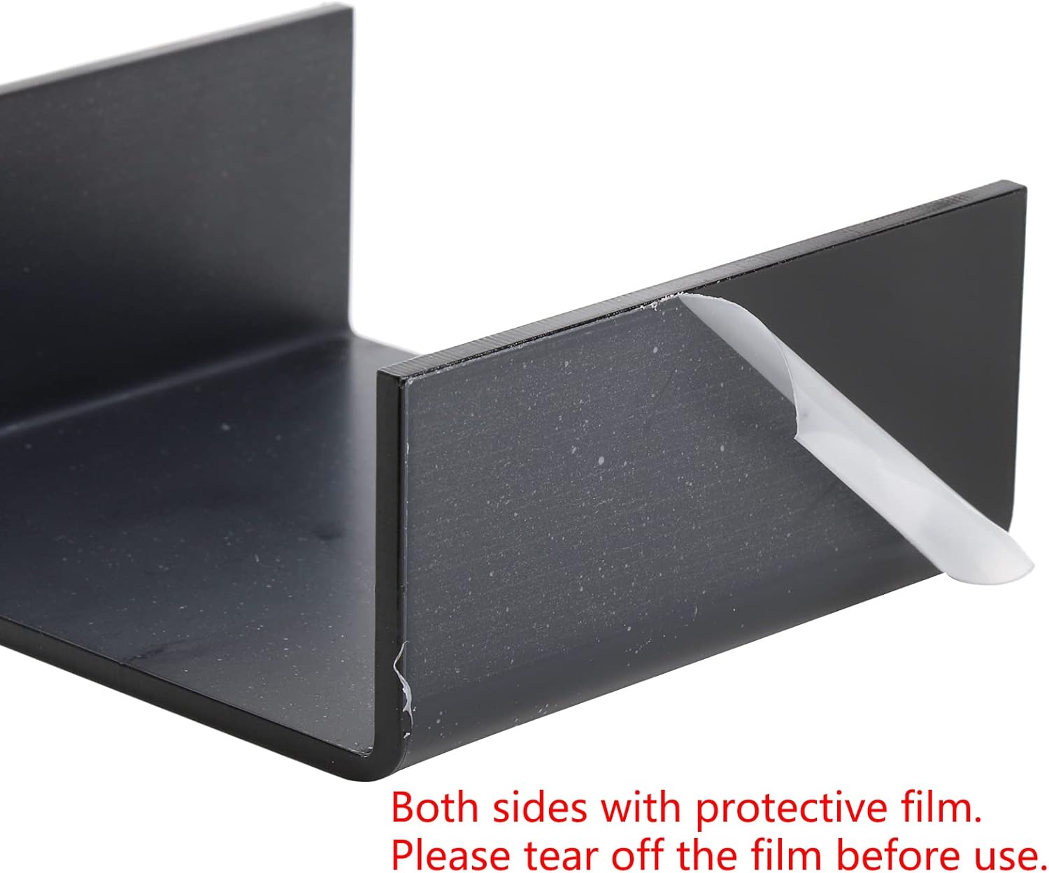 Hedume 9-Piece Black Acrylic Display Riser Set