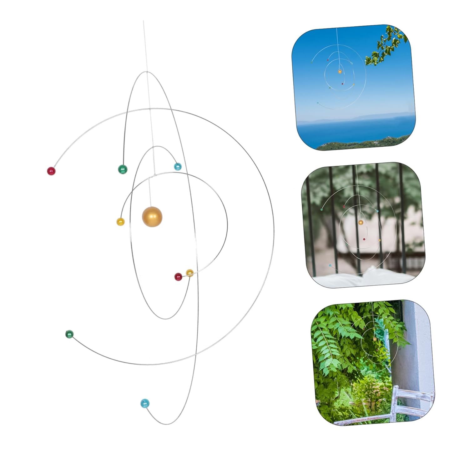 Hanging Wall Decor Wind Chimes Physics Mobile Science Projects