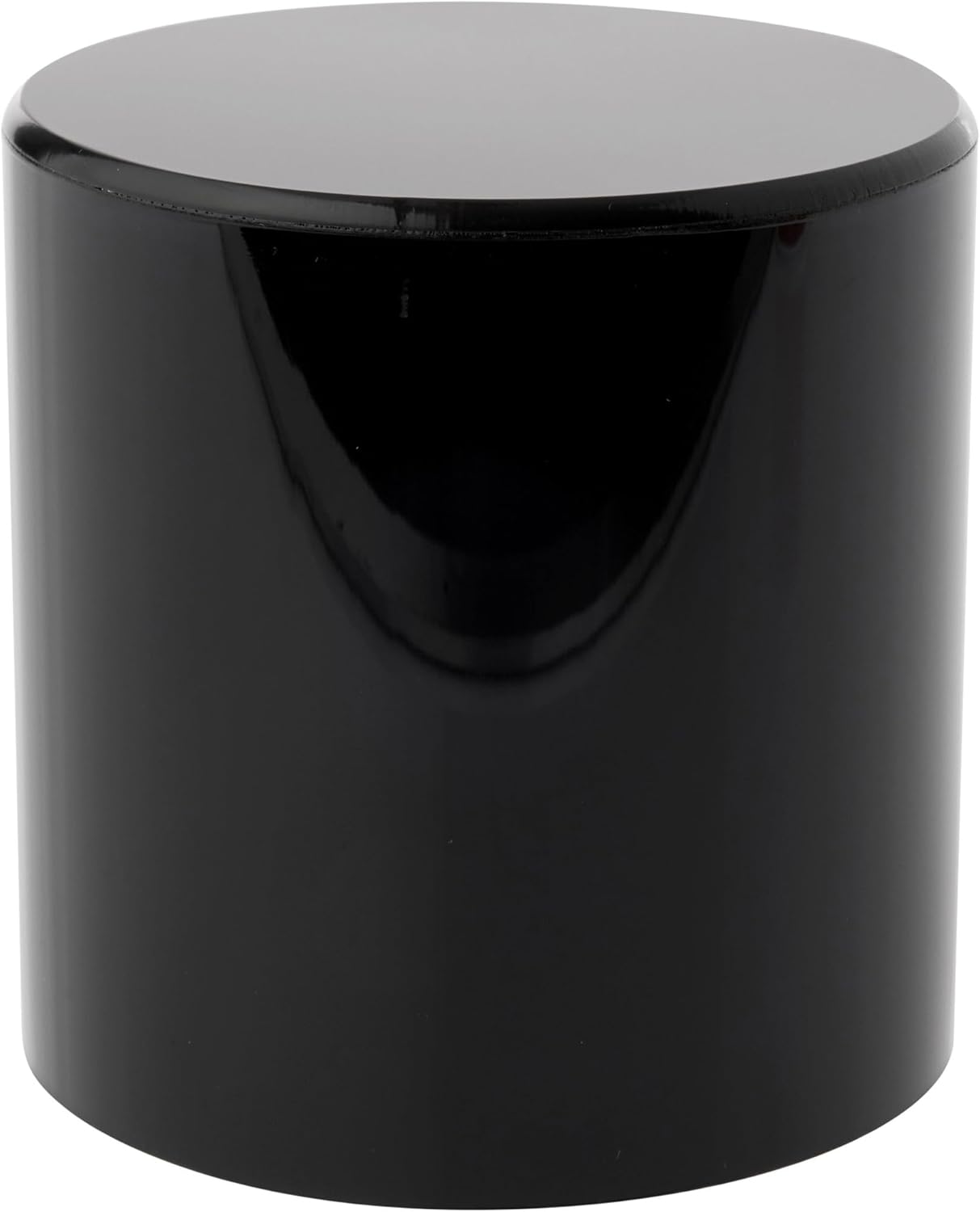 Plymor Black Acrylic Round Cylinder Display Riser 4x4