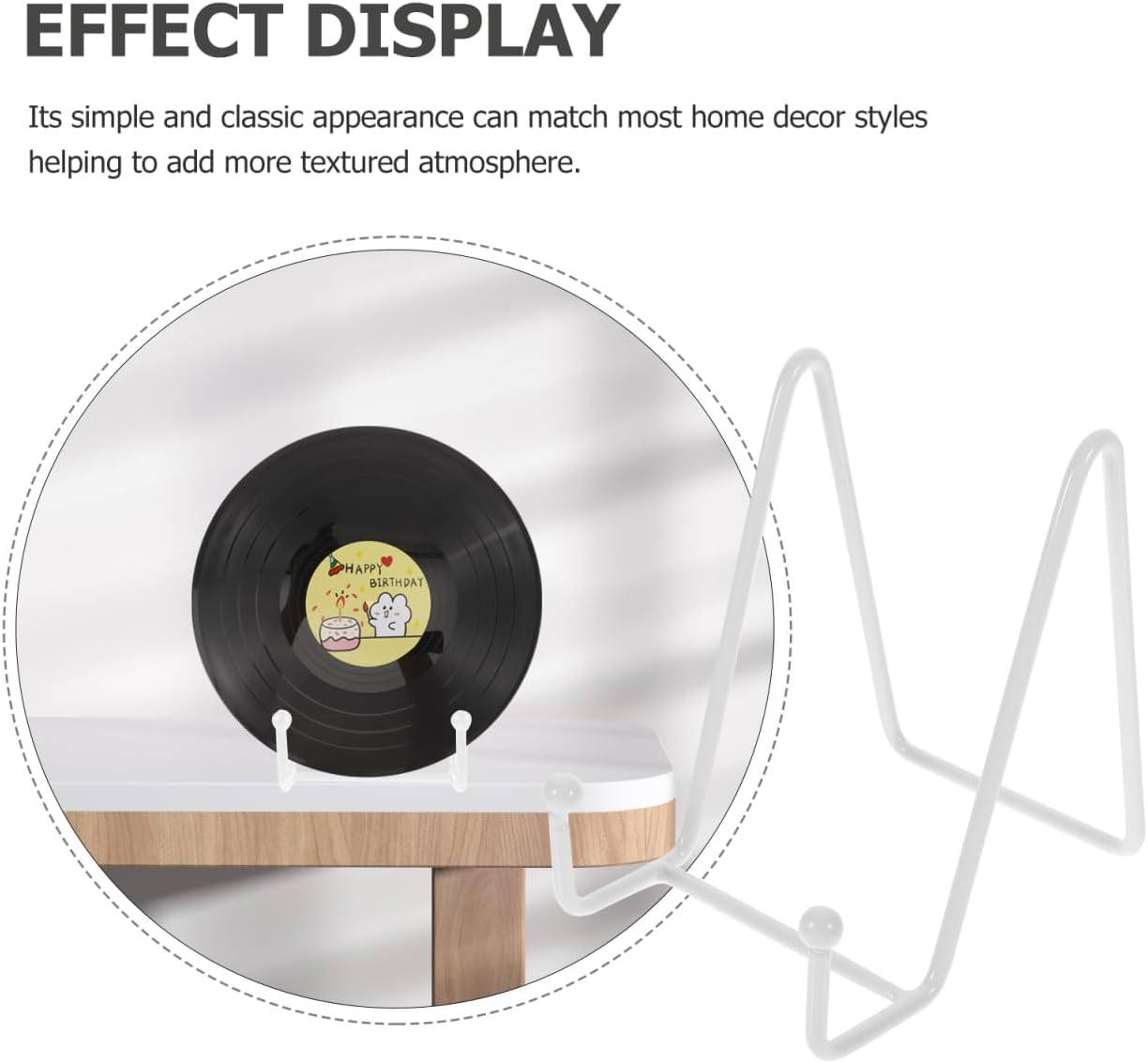 PRETYZOOM Plate Holder Easel Display Stand for Tabletop Display