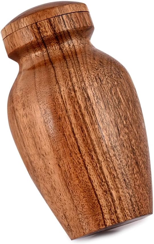 NIRMAN Acacia Wood Urns for Cremated Ashes