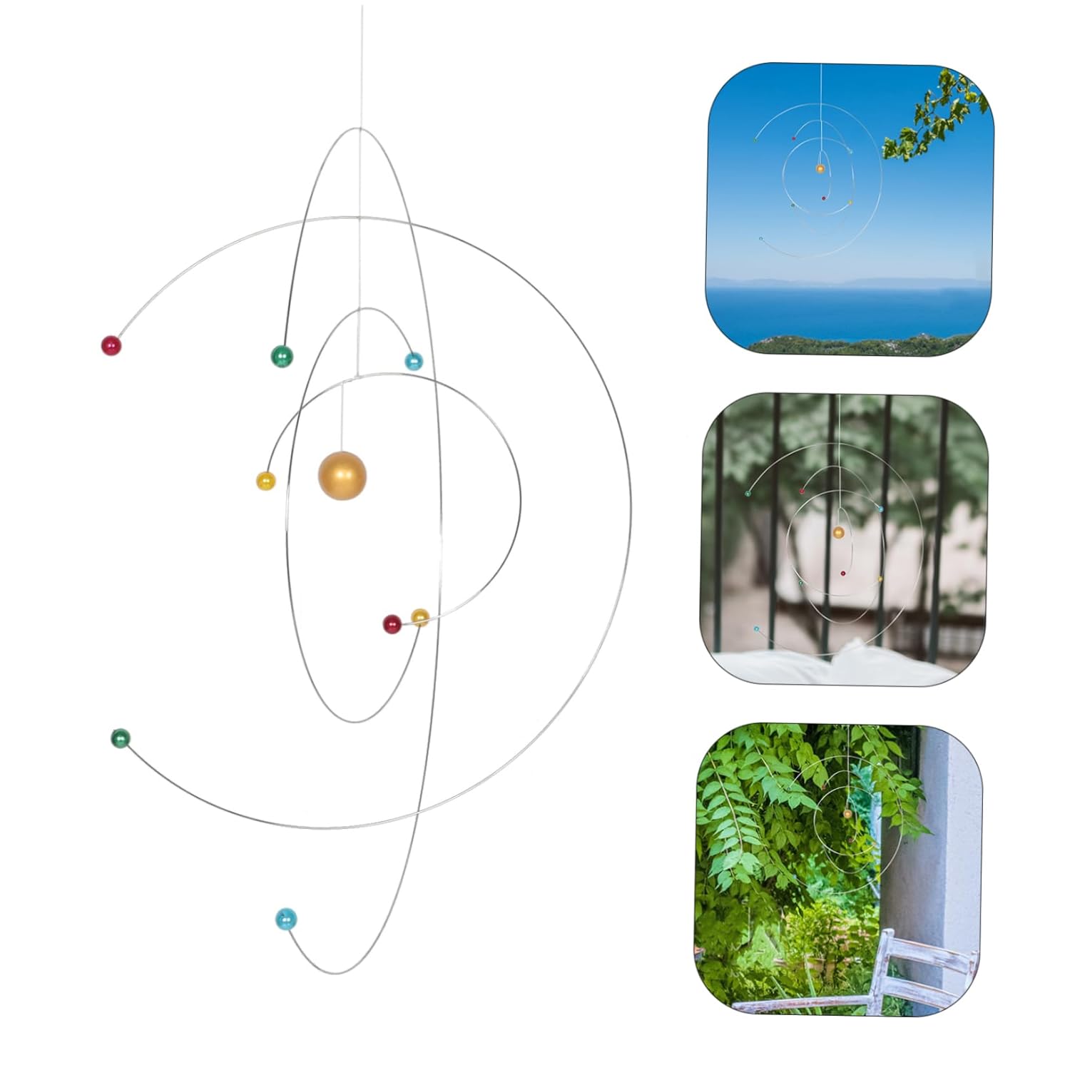 Modern Science Room Decor Hanging Mobile Wind Chime