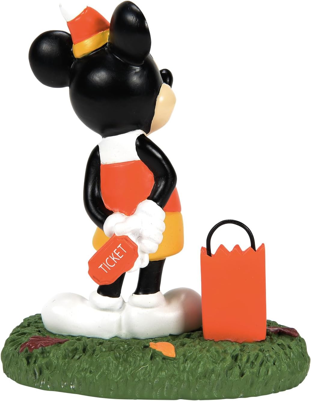 Department 56 Disney Village Halloween Mickey Mouse Buys a Ticket Figurine