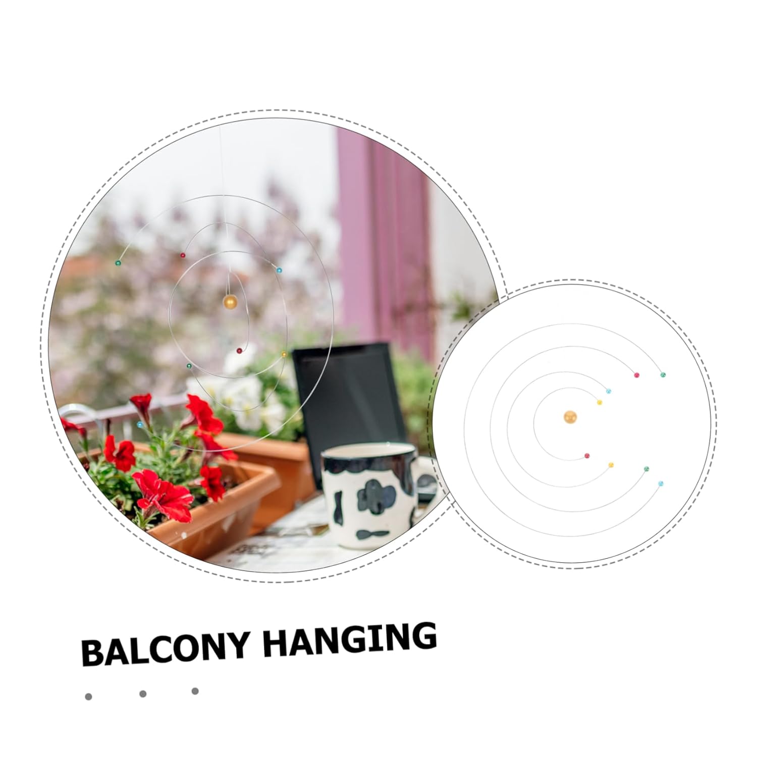 Educational Solar System Mobile Science Decor for Home