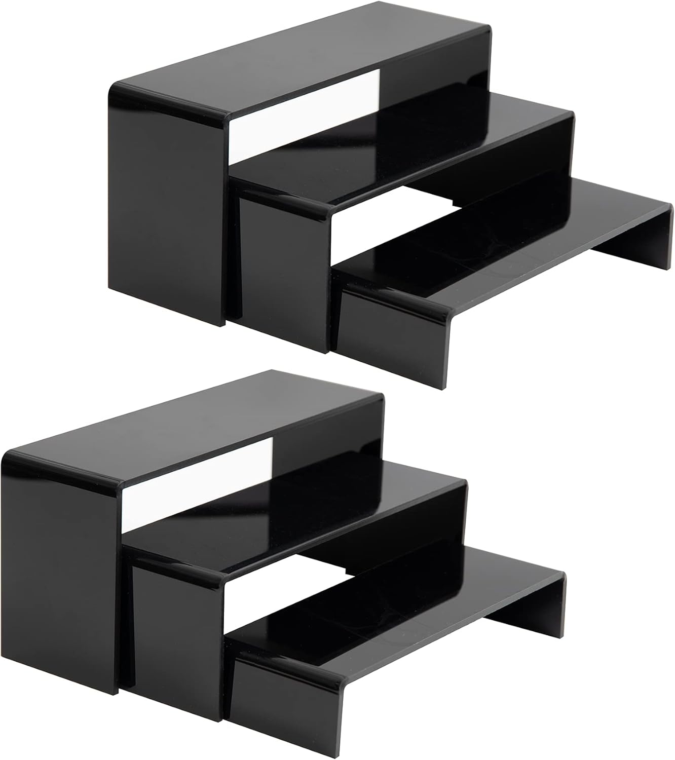 ihomecooker 6 Pc Black Acrylic Display Risers