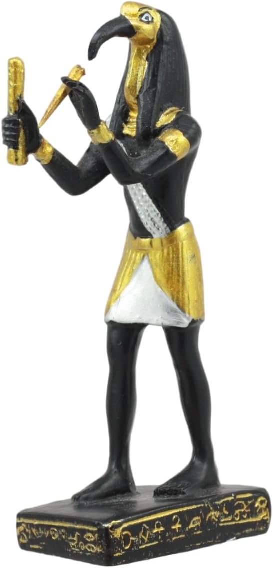 Ebros Gift Thoth God Miniature Figurine Egyptian Deity