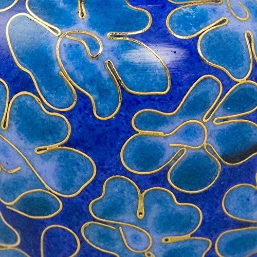 Essence Bronze Azure Blue Cremation Urn - Extra Small