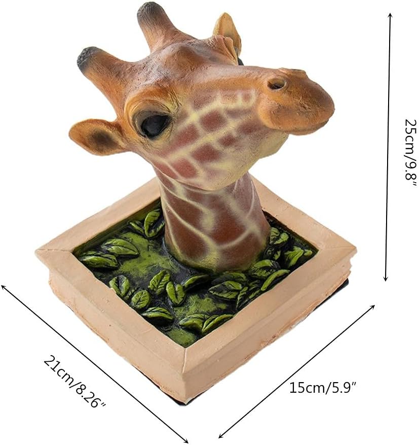 Creative Animal Wall Hanging Giraffe Sculpture